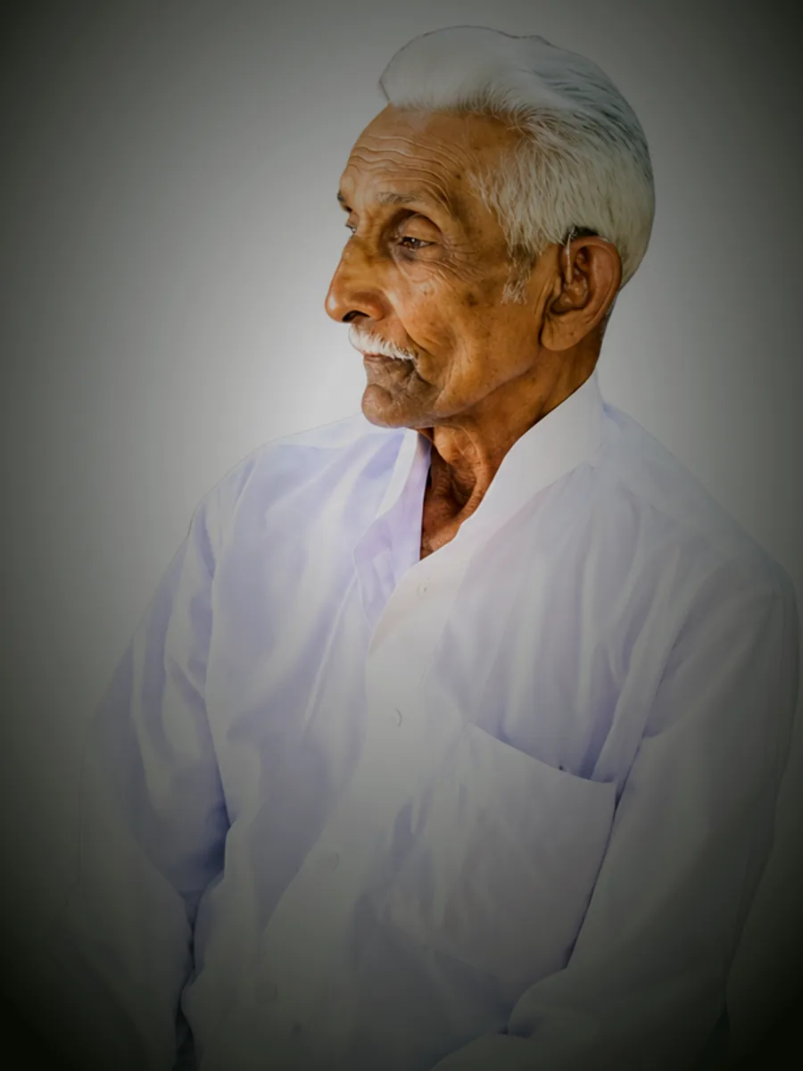 Portrait of M. J. Gunawardhana, chief physician of Siri Suwa Arana